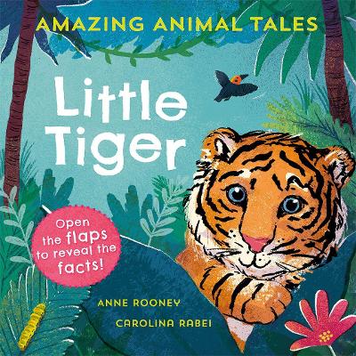 Book cover for Amazing Animal Tales: Little Tiger