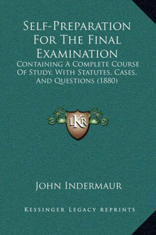 Cover of Self-Preparation for the Final Examination