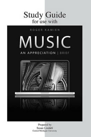 Cover of Study Guide for Use with Music