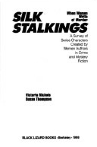 Cover of Silk Stalkings