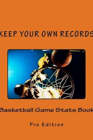 Cover of Basketball Game Stats Book