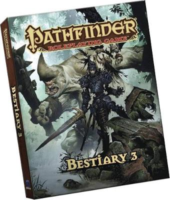 Book cover for Pathfinder Roleplaying Game: Bestiary 3 Pocket Edition