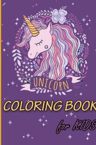 Cover of Unicorn Coloring Book for Kids