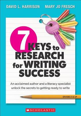 Book cover for 7 Keys to Research for Writing Success