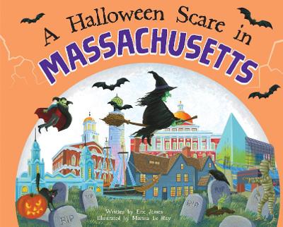 Book cover for A Halloween Scare in Massachusetts