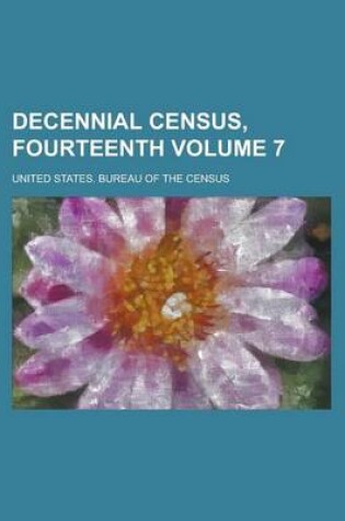 Cover of Decennial Census, Fourteenth Volume 7