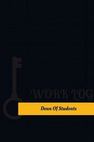 Cover of Dean Of Students Work Log