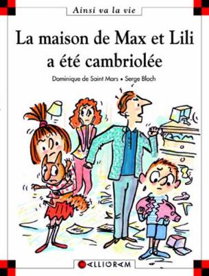 Book cover for La maison de Max et Lili a ete cambriolee (68)