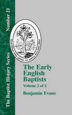 Book cover for The Early English Baptists - Vol. 2