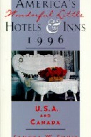 Cover of America's Wonderful Little Hotels and Inns, 1996