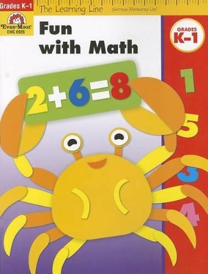 Cover of Learning Line: Fun with Math, Kindergarten - Grade 1 Workbook