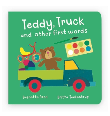 Book cover for Teddy, Truck and other first words