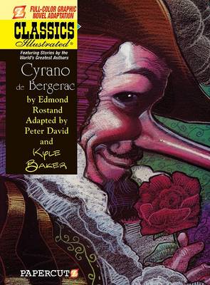 Book cover for Classics Illustrated #10: Cyrano de Bergerac