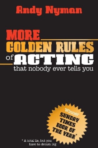 Cover of More Golden Rules of Acting