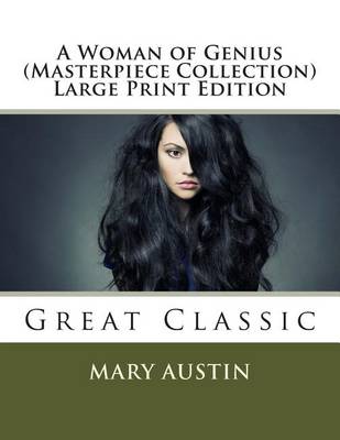 Book cover for A Woman of Genius (Masterpiece Collection) Large Print Edition