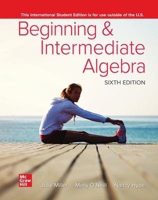 Book cover for ISE Beginning and Intermediate Algebra