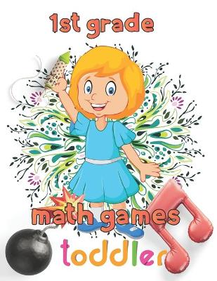 Book cover for 1st grade math games toddler