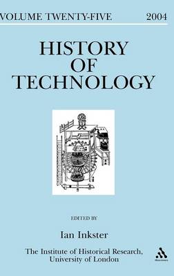 Book cover for History of Technology Volume 25