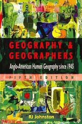 Book cover for Geography and Geographers, 5Ed