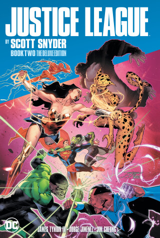 Book cover for Justice League by Scott Snyder Book Two Deluxe Edition