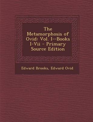 Book cover for The Metamorphosis of Ovid