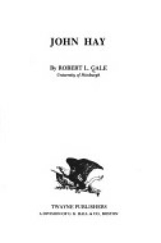 Cover of John Hay