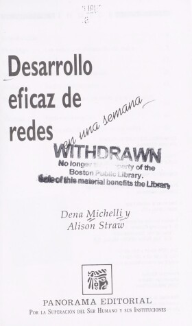 Book cover for Desarrollo Eficaz de Redes En Una Semana