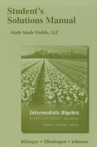 Cover of Student's Solutions Manual for Intermediate Algebra