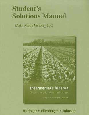Book cover for Student's Solutions Manual for Intermediate Algebra