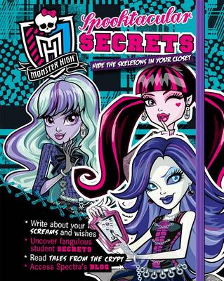 Book cover for Monster High Book of Secrets