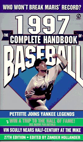 Book cover for 1997 Complete Handbook of Baseball