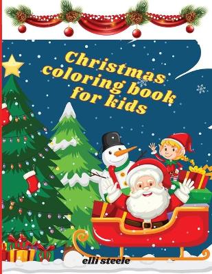 Book cover for Christmas Coloring Book for Kids