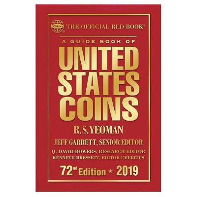 Book cover for 2019 Official Red Book of United States Coins - Hardcover