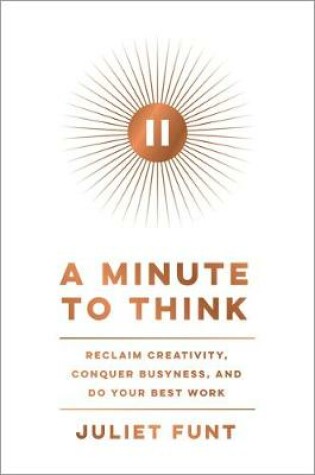 Cover of A Minute to Think