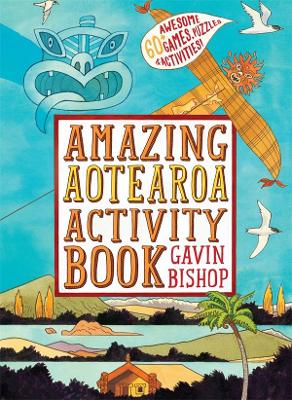 Book cover for Amazing Aotearoa Activity Book