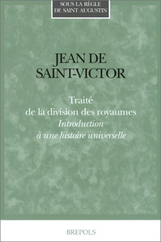 Book cover for Jean de Saint-Victor. Traite de La Division Des Royaumes
