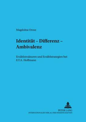 Cover of Identitaet, Differenz, Ambivalenz