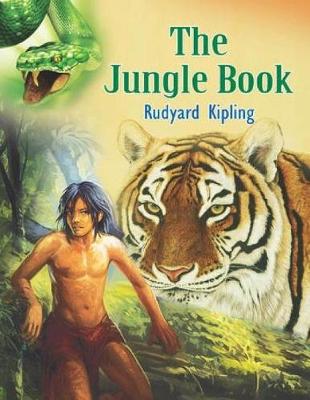 Book cover for The Jungle Book (Annotated)