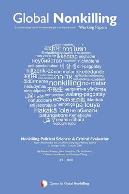 Book cover for Global Nonkilling Working Papers #3: To Promote Change Toward the Measurable Goal of a Killing-free World