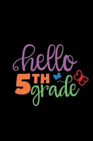 Cover of Hello 5th Grade