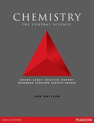 Book cover for Chemistry:The central science, plus MasteringChemistry with Pearson eText