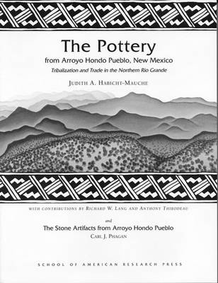 Book cover for The  Pottery from Arroyo Hondo Pueblo