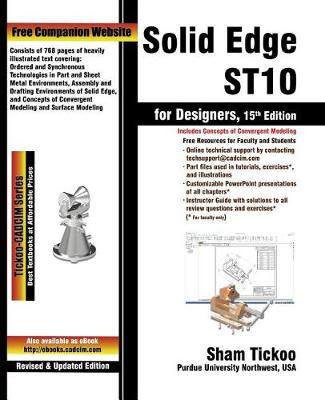 Book cover for Solid Edge ST10 for Designers