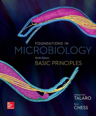Book cover for Combo: Foundations in Microbiology, Basic Principles with Connect Access Card