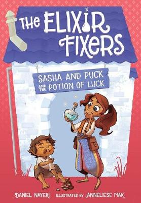 Book cover for Sasha and Puck and the Potion of Luck