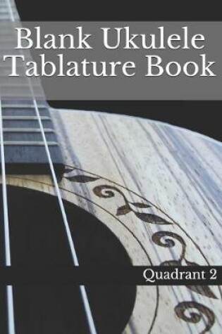 Cover of Blank Ukulele Tablature Book