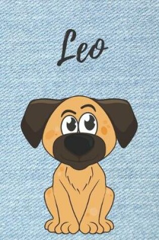 Cover of Leo Hunde-Notizbuch / Malbuch / Tagebuch