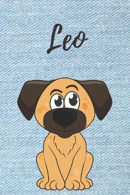 Book cover for Leo Hunde-Notizbuch / Malbuch / Tagebuch