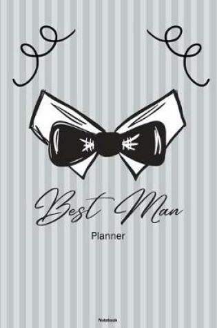 Cover of Best Man Planner Notebook