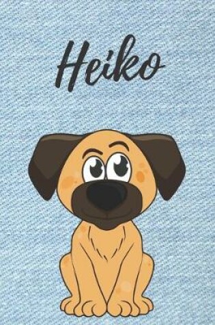 Cover of Heiko Notizbuch Hunde / Notiz-Buch / Notizheft / Malbuch / Kritzelbuch / Tagebuch / Journal / DIN A5 / Geschenke